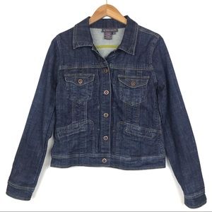 of the earth Organic Cotton Denim Trucker Jacket M